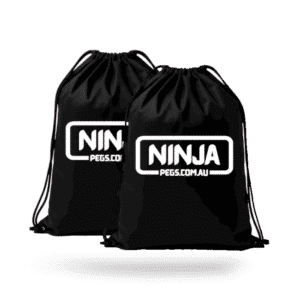 Ninja Pegs Metal clothes pegs carry pouch