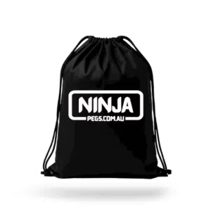 NINJA PEGS BLACK METAL CLOTHES PEGS POUCH